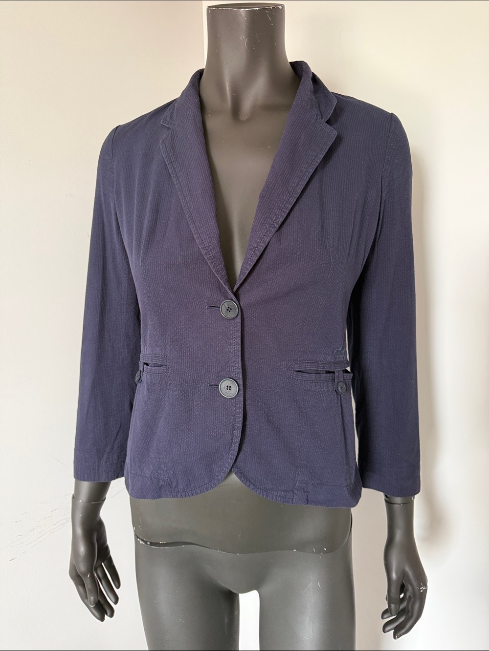189. Lacoste Tailored Two Button Blazer Jacket Size 34